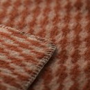 David Fussenegger David Fussenegger MERANO wool-blend throw Pied de Poule (GRS) terracotta 200x160cm