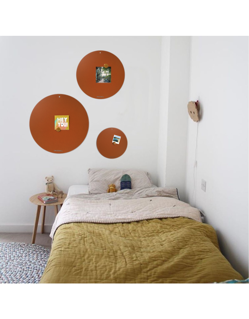 NEW , TABLEAU MAGNETIQUE CIRCLE Rouille