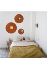 NEW , TABLEAU MAGNETIQUE CIRCLE Rouille