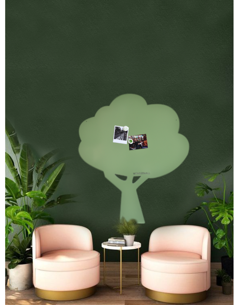 95 X 80 CM Magnetic board Tree Exclusive Kamakura Green- limited edition