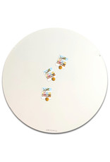 FAB5 Wonderwall Whiteboard Magnetboard Circle 83 cm