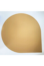 FAB5 Wonderwall    Wonderwall Magneetbord drop 50 x 60 cm  goud - Copy