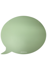 FAB5 Wonderwall    Wonderwall Magneetbord tekstballon 50 x 60 cm  groen