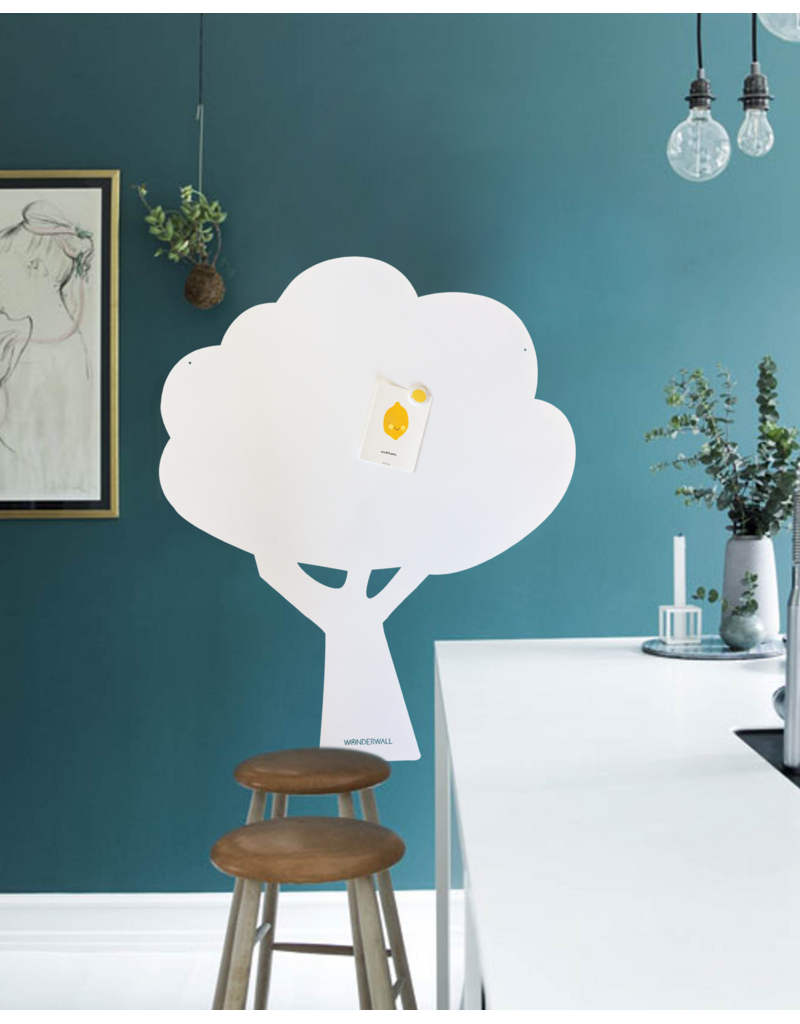 Magneetbord Boom   95 x 80 cm gold