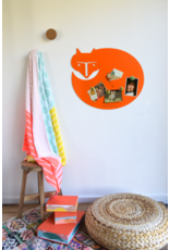 FAB5 Wonderwall Wonderwall magneetbord medium 50 x60 cm vos oranje