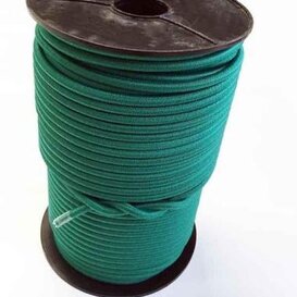 Trapezekoord 6 mm per meter 6mm groen