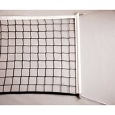 Volleybalnet voor recreatief gebruik, inclusief stokken 100 mm maas