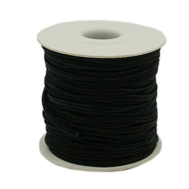 Universeel Nylon draad 3 mm zwart 100 meter