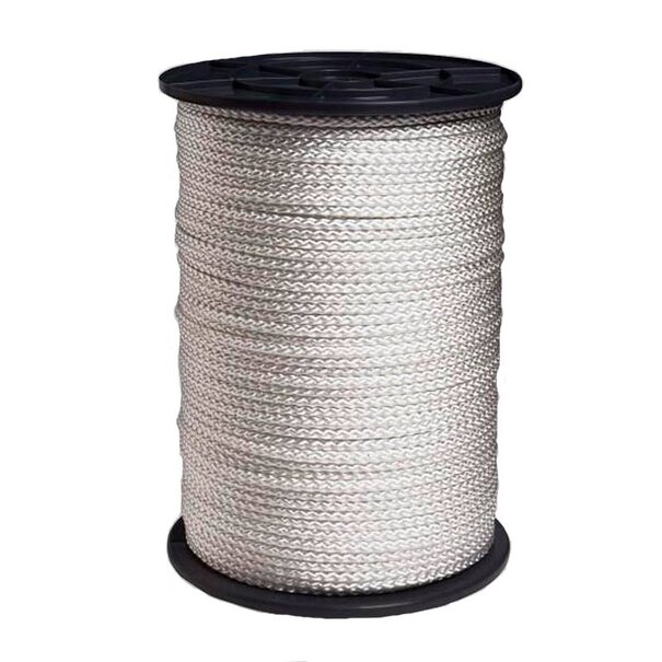 Universeel Nylon draad 3 mm wit 100 meter