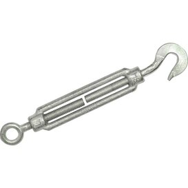 Spanner 10mm verzinkt oog-haak