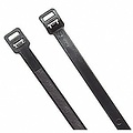 Universeel Tie-Wrap, eenvoudige en snelle kabelbinder. 100 stuks per verpakking -Zwart