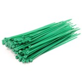 Tie-Wrap, eenvoudige en snelle kabelbinder. 100 stuks per verpakking -Groen