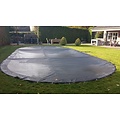 Zwembad afdeknet kleur zwart, voor een zwembad van 6x3 meter