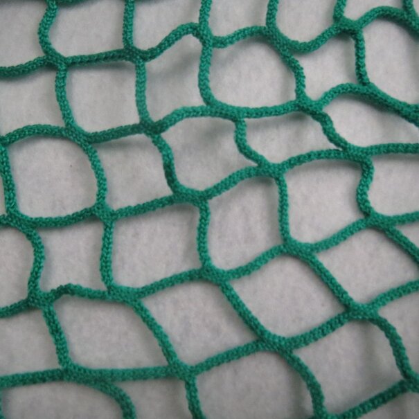 Knooploos PP net 60mm maas - groen