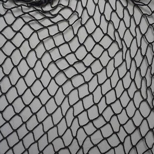 Nylon net zwart 25mm maas  - sterk