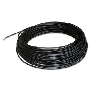 Staaldraad 6mm per meter zwart