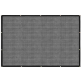 PE aanhanger gaasnet 400x200 met band en ogen