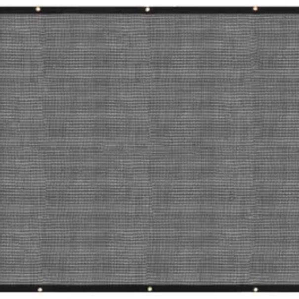 PE aanhanger gaasnet 400x250 met band en ogen