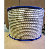 12 mm  Kunsstof hennep touw zand