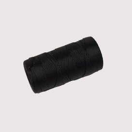 Nylon draad 2 mm zwart 100 meter