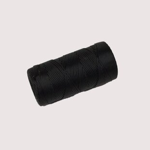 Nylon draad 1.5 mm zwart 100 meter