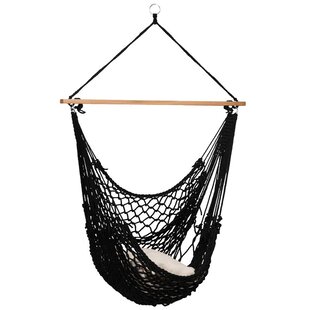Hangstoel Eénpersoons 'Rope' Black