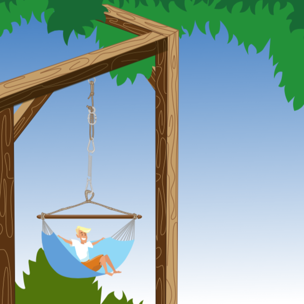 Tropilex B.V. Hangstoelbevestiging 'Complete' Black