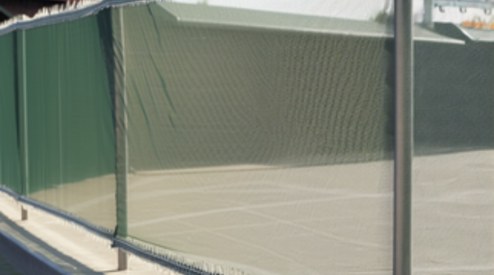 Windbreekgaas als ideale afscherming voor je overkapping