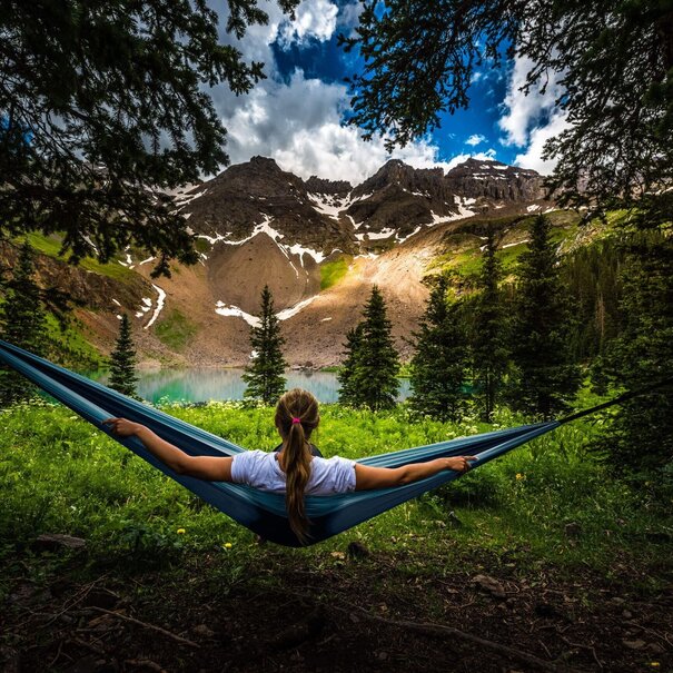 Tropilex B.V. Reishangmat Eénpersoons 'Outdoor' Mercury