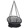 Hangstoel Eénpersoons 'Macramé' Black