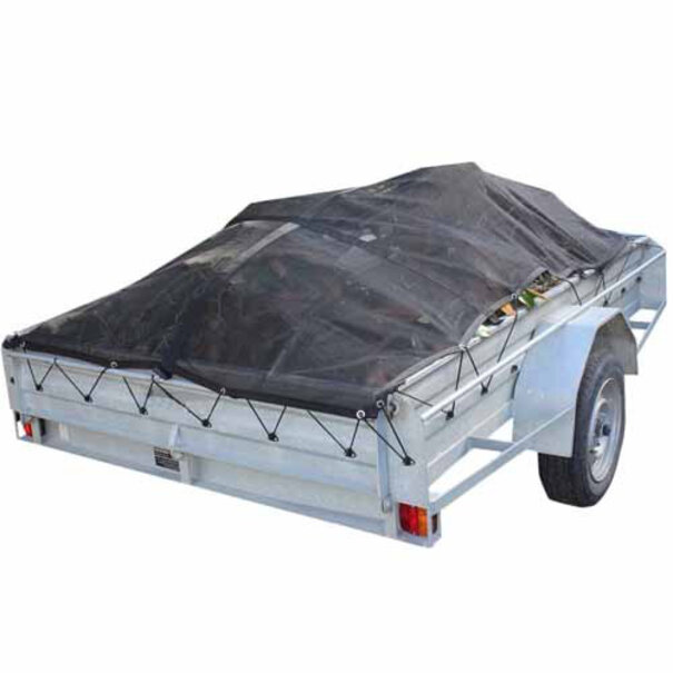PE aanhanger gaasnet 250x140 met band en ogen