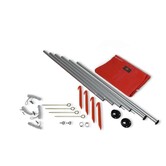 Ophangsysteem voor een schaduwdoek