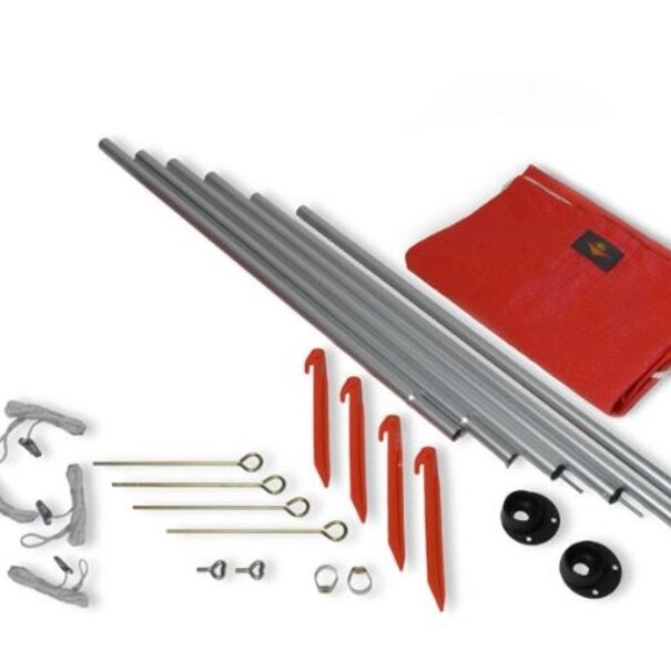 Duranet Ophangsysteem voor een schaduwdoek