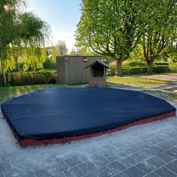 HDPE gaasnet  met band en ogen