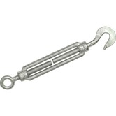 Spanner 6mm oog - haak - RVS