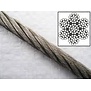Staaldraad 3mm - RVS