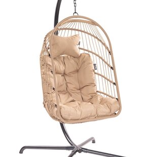 Hangstoelset 'Egg' Taupe