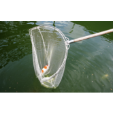 Schepnet in een RVS frame