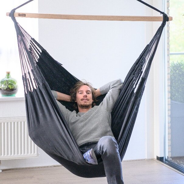 Tropilex B.V. Hangstoel Tweepersoons 'Luxe' Black