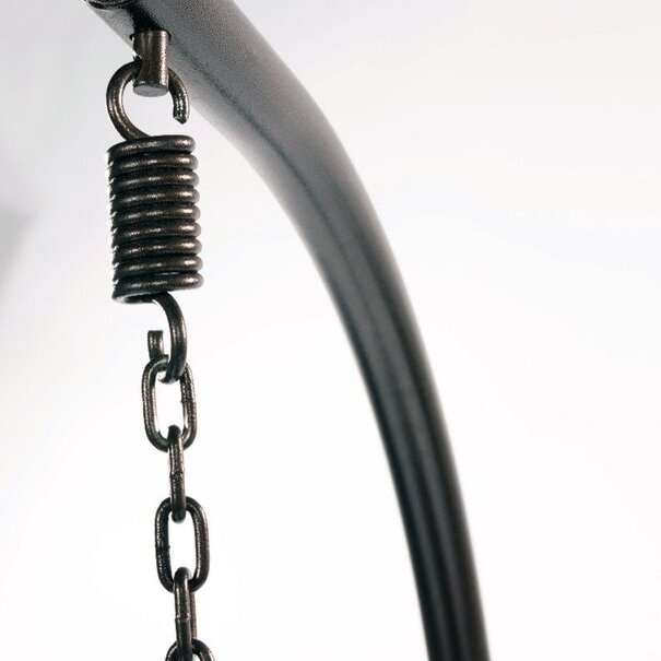 Tropilex B.V. Hangstoelset 'Egg' grijs bruin