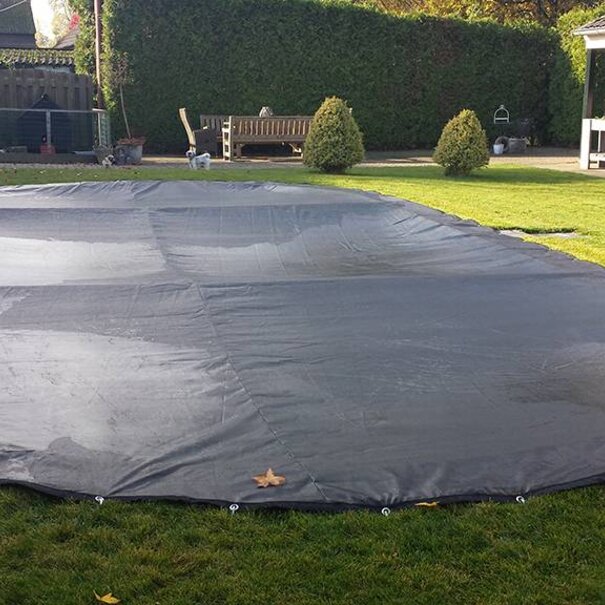 PVC doek, voorzien van gaatjes voor luchtdoorlatendheid