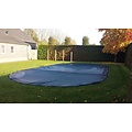 PVC doek, voorzien van gaatjes voor luchtdoorlatendheid