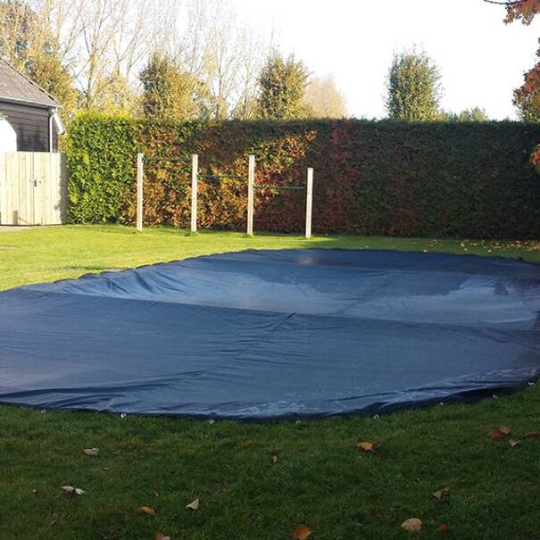 PVC doek, voorzien van gaatjes voor luchtdoorlatendheid