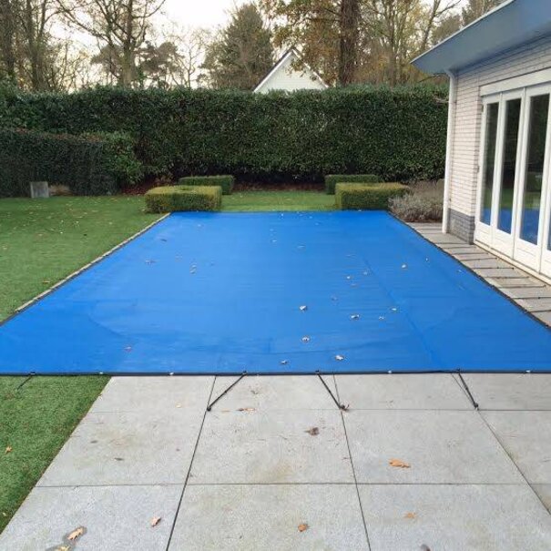 PVC doek, voorzien van gaatjes voor luchtdoorlatendheid