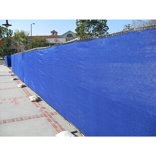 Bouwhekdoek blauw