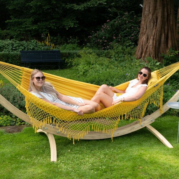 Hangmat Tweepersoons 'Sublime' Yellow