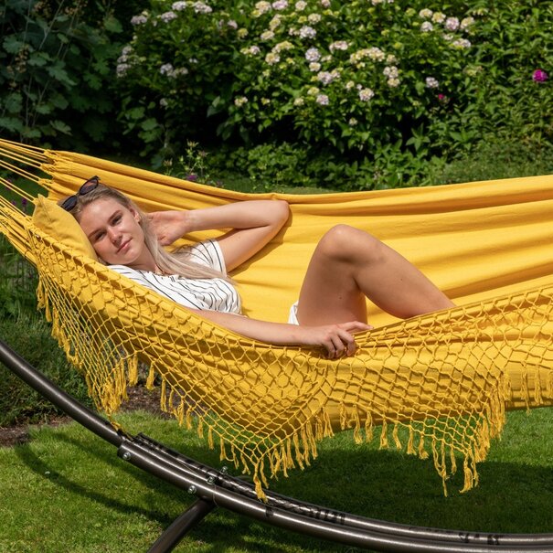 Hangmat Tweepersoons 'Sublime' Yellow