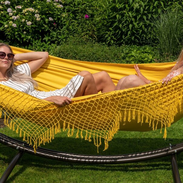 Hangmat Tweepersoons 'Sublime' Yellow