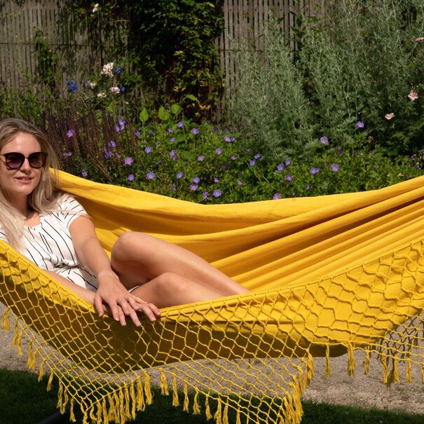 Hangmat Tweepersoons 'Sublime' Yellow