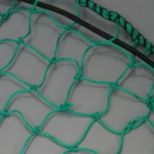 Aanhangernet 45mm maas groen
